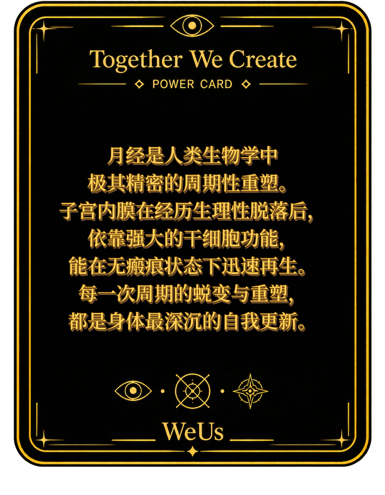 月经周期重塑科普卡牌